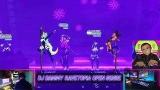 DJ BAMMY LIVE FROM RAVETOPIA | OPEN GENRE VRCHAT RAVE ON THE PIONEER XDJ-AZ