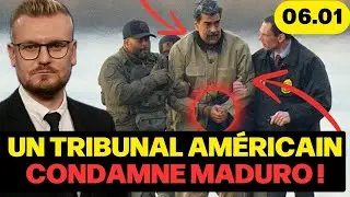 Urgent : Le verdict du tribunal contre Maduro ! Sa r&eacute;action &agrave; New York et la r&eacute;ponse de Trump
