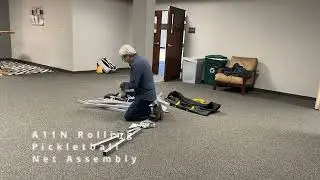 A11N Pro Pickleball Net Assembly Time Lapse