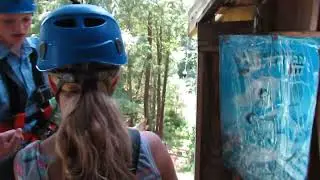 Zip line foxfire mountain