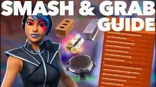 How to Complete the Smash and Grab Challenges FAST in Season 10 | Fortnite Smash and Grab FULL GUIDE