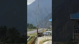 Helicopter landing at 2:00 and then Plane Take-off in Lukla Nepal