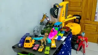 Mengenal Mobil Mobilan Anak, Mobil Tayo, Excavator,  Hot Wilsh, Dam Truck,Buldozzer, Mobil Really