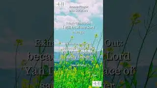 Breath Prayer With Scripture & Calming Meditation Music (Isaiah 26:4 ERV)