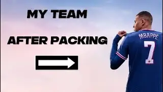 My ultimate team after selling 91 Kylian Mbappe in fifa 23