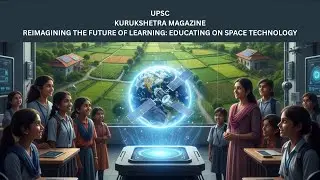 UPSC Kurukshetra Magazine | Reimagining the Future of Learning Educating on Space Technology