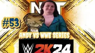WWE 2K24 Andy VS WWE Series #53 NXT Title Andy Apocalyptic VS Dirty Dom Mysterio