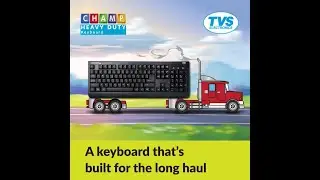 TVS Electronics Champ Heavy Duty Keyboard