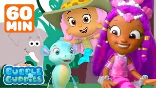 Safari Molly Is Friends With an Elephant & Zooli Rescues a Baby Seahorse! | 1 Hour | Bubble Guppies