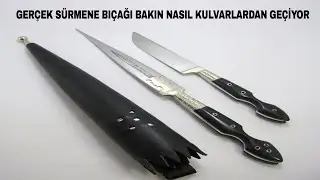 Gerçek Sürmene Bıçağı Bakın Nasıl Kulvarlardan Geçiyor.