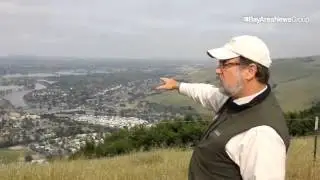 Bob Doyle, East Bay Regional Park District general manager, visits new Vargas Plateau Regional Park