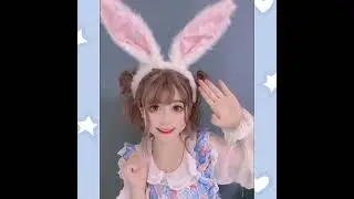 Original Cute Lolita Rabbit Ear Headband #lolipop #cute #softgirl #kawaiigirl #kawaiikpop #loli