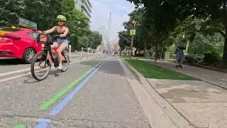 Cycling Queens Quay