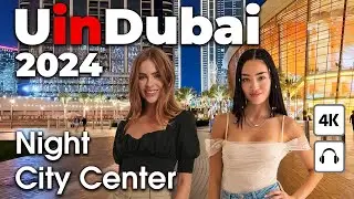 Dubai Live 24/7 🇦🇪 Amazing City Center [ 4K ] Walking Tour