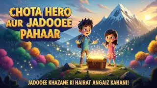 Chhota Hero Aur Jadooee Pahaar | Kids Magical Adventure Story@kidsflicksurdu