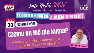 Czemu on NIC nie kuma? | Grzegorz Kordek | Late Night Show