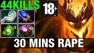 GH 9.1K Plays Shadow Fiend With Aghanim's, Reresher and Octarine 44 Kills in 30min