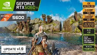 GOD OF WAR RAGNARÖK - RTX 5060 Ti - RYZEN 5 5600