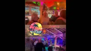 I Love It synth pop cover live by The Bah&iacute;a Band at Chiringuito Mambo, Torrox Costa