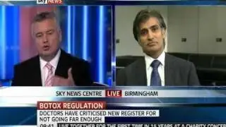UHB plastic surgery consultant Vik Vijh speaks with Sky News