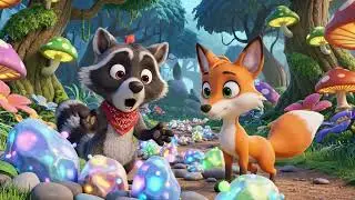 Benny Raccoon & Luck's Magical Map | Forest Adventure Story For Kids 