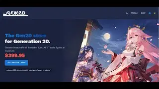 cs5610 final project demo - Gen2d online store
