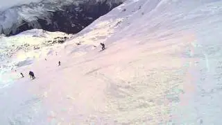 2013 La Plagne pe Kamikaze rosie