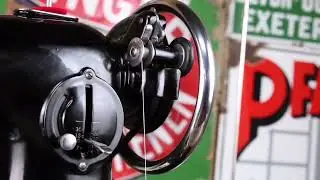 Using the Bobbin Winder on a Vintage Singer Sewing Machine