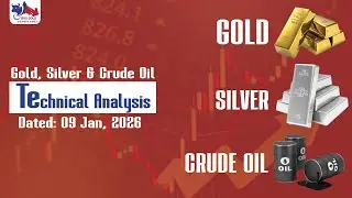 Gold, Silver & Crude Oil Technical Analysis | Complete Chart-Based Market Outlook | 09 January 2026