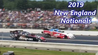 2019 NHRA New England Nationals Top Fuel, Funny Car Eliminations, Walking in the Pits