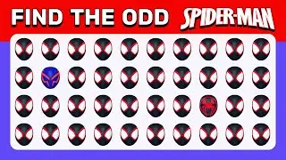 Find the ODD One Out - Spider-Man: Across the Spider-Verse Edition! 25 Superhero Levels 🕷🕸
