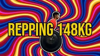 148KG Deadlift for 5 reps (Road to 180kg)
