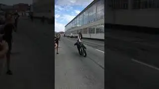 Frihamnen 2018 marathon BIG CRASH
