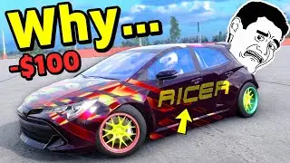 I let my Subscribers design my cars for $100 - CarX Drift Racing