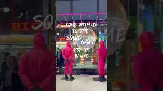 squid game pop up in nyc! #squidgame #squidgame2 #nyc #thingstodo #travel #newyork #squidgamenetflix