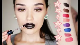 PONY EFFECT Metallic Matte Lip Color swatches and review