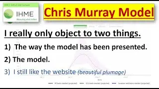 All Models are Wrong III the Search for Spock. A detailed critique at Chris Murray Model.
