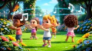 Jump, Wiggle, Roar! 🐸🐘🦁 | Fun Cartoon Animal Song for Kids | Learn & Dance!