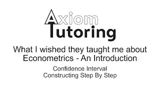 72 Confidence interval Constructing step by step