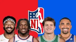 What If NFL Players Played for Their City's NBA Team?