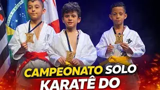 Campeonato Solo de karat&ecirc; Do nossa entrada #karate #karatekid #karatedo #foryou #fypシ゚viral 