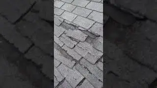 Roof Hail Damage - Storm Damage Repair