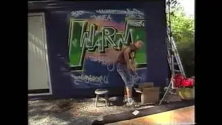 KONG HALVOR MALER GRAFFITI PÅ BARNE-TV (Sommermorgen, NRK, 2003)