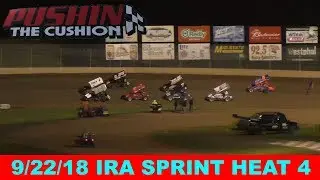 Beaver Dam Raceway - 9/22/18 - IRA Sprint - Heat 4