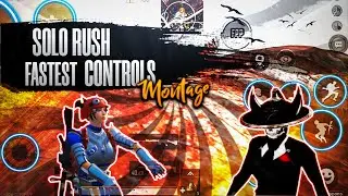 Am Using Solo Rush Controls&hearts;️ | Best 5 Finger Controls | Bloodshed Montage | Beat Sync Montage.