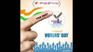 National Voters Day | Union Bank of India