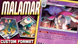 MALAMAR deck in EXPANDED?! New single prize Pokemon format! [Pokemon TCG Online]