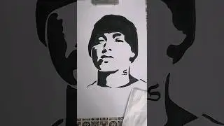 Drawing eminem! #art #drawing #sketch #design #painting #eminem #rap
