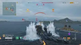 ロードアイランド 初陣 World of Warships  Legends : Rhode Island