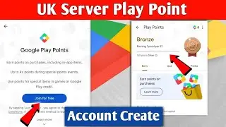 How To Create US UK  Server Play Points Account | Play Point UK Server